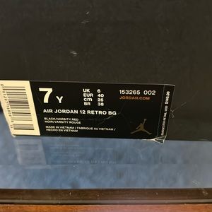 Jordan 12s clean